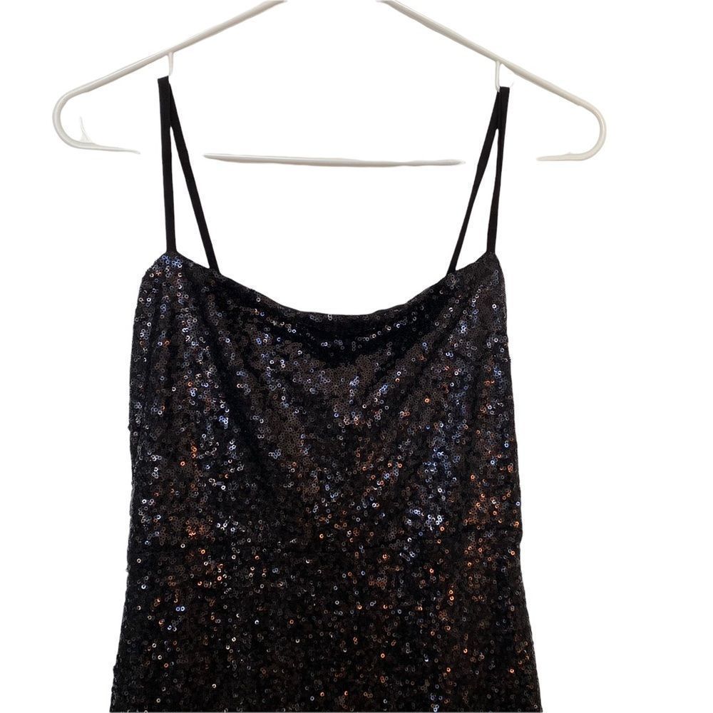 Nookie Black Sequin Maxi Dress - Picture 4 of 11
